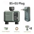 Tuya Wifi+RF433  2 Outlet Smart Garden Watering Timer Drip Irrigation Controller Rainfall Delay Programmable  Works with tuya