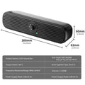 VIKEFON Surround Desktop PC Speaker Home Stereo 3.5Aux USB Soundbar System Computer TV Phone HIFI Subwoofer Wired Strong Bass