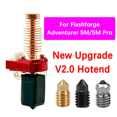280℃ New Upgrade V2 Hotend For Flashforge Adventurer | SAMAG