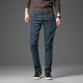 Cotton Stretch Jeans Men Classic Retro Straight Slim | SAMAG