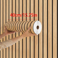 Waterproof Wall Stickers Moisture-proof 40cm Width Foam Wall Stickers Thick Foam Peel and Stick Self-adhesive Wallpaper Ceiling