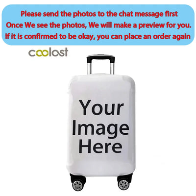 Customize Your Image / Name / Logo Luggage Cover Travel | SAMAG