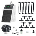 Upgraded Solar Drip Irrigation System Automatic Watering Plants Supplies for Home and Garden Balcony Greenhouse Hanging Plants