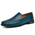 Genuine Leather Men Footwear Slip on Office Man Formal Shoes Wedding Party Men Dress Shoes Breath Driving Lazy Loafers Moccasins