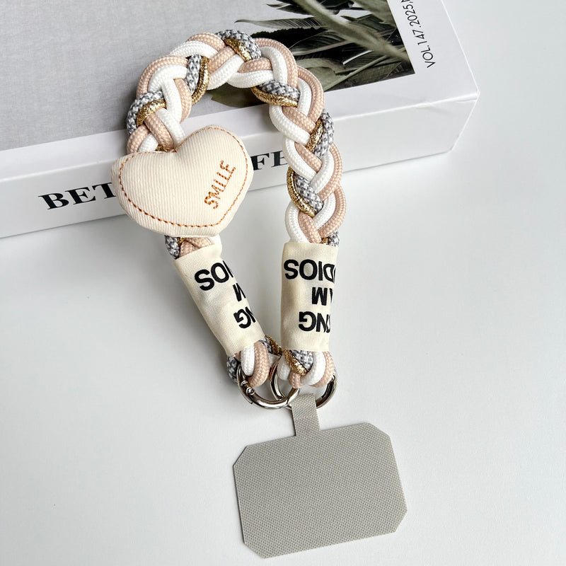Newly Upgraded Thick And Durable Braided Short Rope Mobile Phone Universal Lanyard Multi-Purpose Hand Pull Anti-Loss Rope