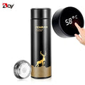 Thermos Bottle for Tea Infuser Digital Cup Thermal Stainless Steel Coffee Mug Isotherm Flask Leakproof Travel Tumbler Drinkware