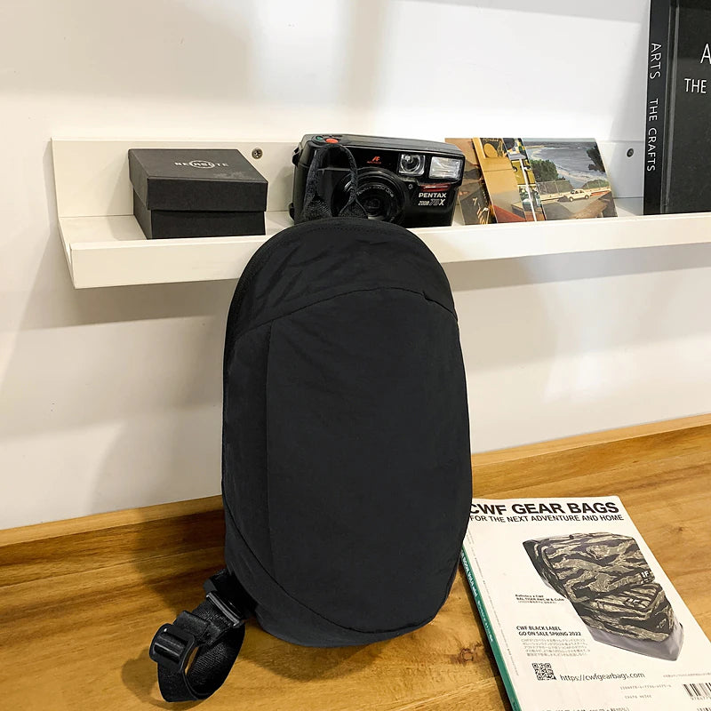 Crossbody Bag Men's Casual Chest Bag 2026 New Fashion Trendy Brand Small Shoulder Bag Women's Lightweight Sports Waist Bag Shoul