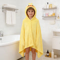 1 Comfortable and Multifunctional Hooded Bath Towel, Absorbent and Soft, with Cute Cartoon Animal Designs, Suitable for Use as a Bathroom Robe, Nap Blanket, and for Occasions Such as Christmas and New Year