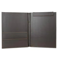 A4 PU Leather Planner Notebook Ring Binder File Folder Portfolio Office School Folder for Documents A4 Paper Writing Board