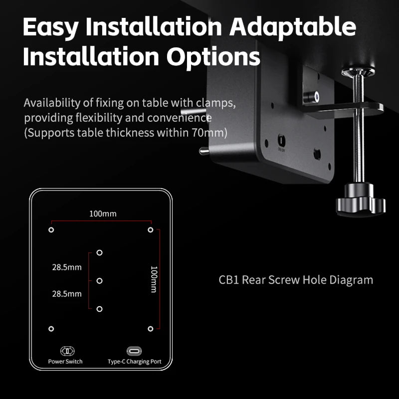 PXN CB1 Simulator Race Central Control Box Multifunctional Keys Control Box RGB For EURO Truck Simulator Racing Game Custom PC