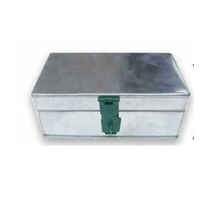Metal Rectangle Safe Sliver Storage Box Fireproof Document Outdoor | SAMAG