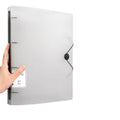 NONE Four Hole A4 Punched Binder 4-hole Folder Data Book Storage Book Clip Shell Insert Bag Paper Binding clip Office Notes