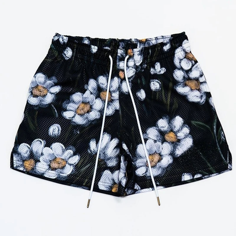 Unisex Quick Dry Casual Shorts Summer Trend Fashion Gym Fitness Basketball Sweatpants Loose Comfortable Daily Wear