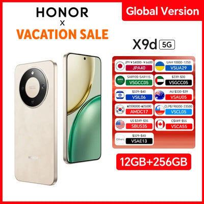 HONOR X9d Global Version 12GB+256GB 5G Smartphone 6.79'' | SAMAG