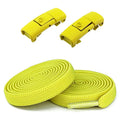New Without Ties Elastic Laces No Tie Shoe Laces Press Lock Shoelaces Sneaker Kids Adult 8MM Widened Flat Shoelace for Shoes