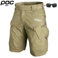 MOTO POC MTB Shorts Men's Mountain Bicycle Short Offroad DH Motorcycle Bike 2025 Outdoor Sports Quick Dry Downhill Short Pants