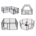 for Metal Wire Puppy Pen Dog Crate Kennel House for Exercise Training Foldable Playpen Top Quality