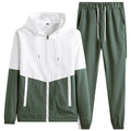 M - 6XL New Men's Sportswear Set from Japan South Korea Autumn Casual Wear Hooded Jacket Leg Tied Pants - View 8 | SAMAG