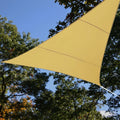 Sun Shade Sail Foot Triangle Shading Canopy Sand Beige | SAMAG