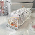 Crystal Wenwan Bracelet Desktop Storage Box Jewelry Necklace Dust-proof Desktop Organizing Box Display Shelf