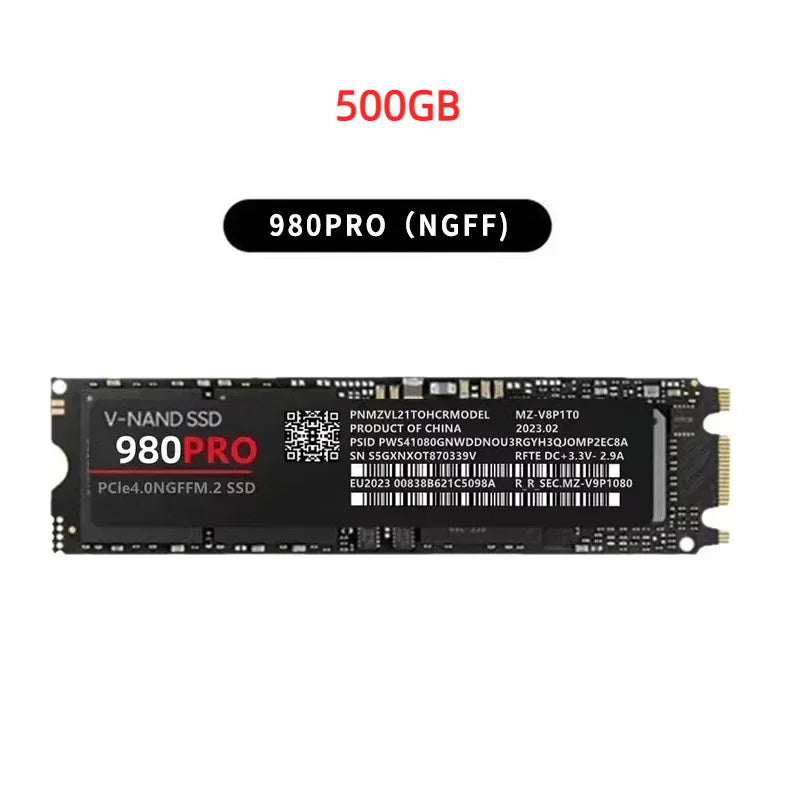 Original SSD 1080PRO 1TB Hard Disk Drive 2TB M2 NGFF NVME Interface Internal Solid State Hard Drive for Laptop Desktop Notebook