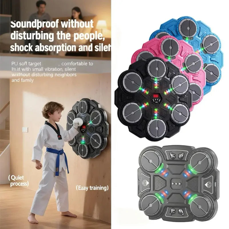 Smart Music Boxing Machine Home Wall Target Children's | SAMAG