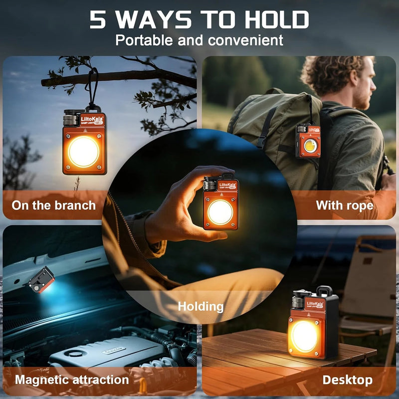 LiitoKala XY - 009 Portable Rechargeable LED Camping Light - View 6 | SAMAG