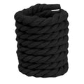 2pcs Bold Cotton Linen Twist Weave Shoelaces Wood Rope Laces 120/140/160CM Men Women Trend Personality Sport Casual Shoes Laces