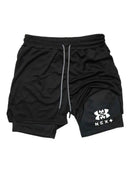 2026 Men's Sports Shorts Printed Sports Shorts, Double Layer, Quick Drying, Basketball, Fitness