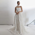 Sondr Customized Elegant Taffeta Pleats Korean Wedding | SAMAG