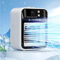 Portable Mini Air Conditioner for Dormitory Fast Cooling Ultrasonic Nano Mist LCD Display Rechargeable Portable Outdoor Cooler