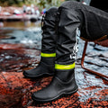 Fashion High-Top Rain Boots Outdoor Fishing Boots Men's Rain Boots For Outer Wear Long-Tube Waterproof And Non-Slip Couple Style