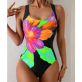 Summer Print Sexy One-Piece Swimsuits Closed Women Swimwear Push Up Swimming Wear Body Bathing Suits Beachwear Pool Bather 2026