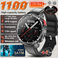 2026 New T-Rex3 Pro 1100mAh Battery Smart Watch GPS Path 5ATM Waterproof Sports Run Tracker Outdoors Compass Military Smartwatch