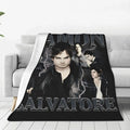 The Vampire Diaries Damon Salvatore Blanket