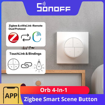 SONOFF Orb 4-In-1 Zigbee Smart Scene Button Split | SAMAG