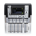 Gooermi  DM12 12 Channel Digital Audio Mixer USB DJ Mixing Console with 48V Phantom Power for Live Streaming Recording PC