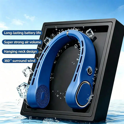 Personal Wearable Neck Fan, Portable Bladeless Air | SAMAG