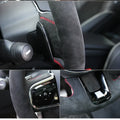 Custom Anti-Slip And Soft Suede Leather Car Steering Wheel Cover For Volvo V60 XC60 XC90 S60 S80 S90 Avant Steering Wrap