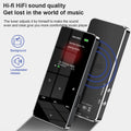 MP4 Player 1.8Inch MP3 MP4 Music Player HiFi Bluetooth 5.0 Support Card Built-in Speaker With FM Alarm Clock E-Book Recording