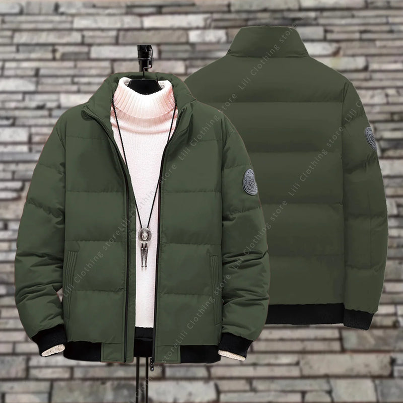 Los anegles Men's Down Jackets Winter Jackets Thick Warm High-quality fashion Parkas Coats Clothing Fashion Men Puffer Jacket