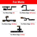 New For Motorola Moto Edge 20 30 40 50 Pro Lite Ultra Neo Fusion Plus Volume Button Power Switch On Off Button Flex Cable