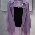 New 2026 Women's Ultra-Smooth Loose Sun Protection Shirt Pearl Silk Ice Sensation Open Cardigan Outerwear Summer Fashion