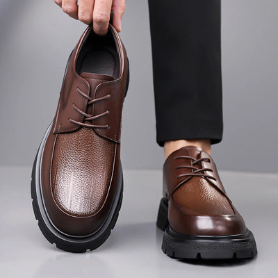 Classic Shoes for Men, Authentic Calfskin Brogue Formal | SAMAG