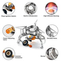 3500/5800W Big Power Gas Stove Camping BBQ Picnic Burner Portable Outdoor Windproof Fishing Hiking Heating Stove Wholesale