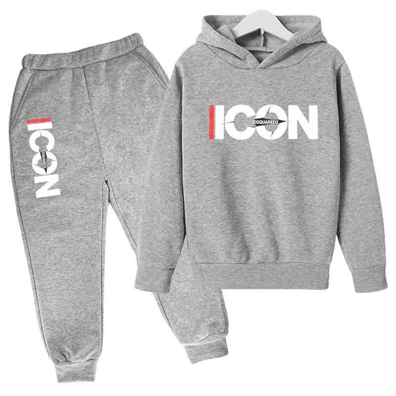Children's Hooded Sweatshirt with Letters - 3-13 Years | SAMAG