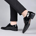 British Style Men's Casual Leather Loafers Outdoor Slip-on Flat Designer Handmade Business Shoes Comfy Daily Office Oxford Shoes