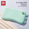 AIBEDILA Infants Washable Pillow Toddlers Soothing Bean Sleeping Pillows 0-6Y Kindergarten Cartoon Memory Silicone Cotton Pillow
