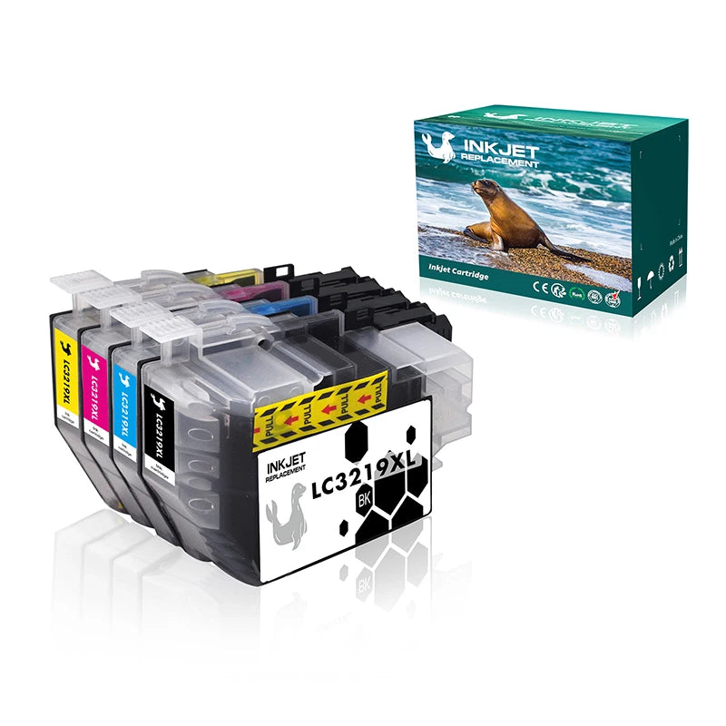 1SET Compatible Ink Cartridge for Brother LC3219XL LC3219 LC3217 for MFC-J5330DW J6530DW J6930DW J5730DW J5335DW J5930DW J6935DW
