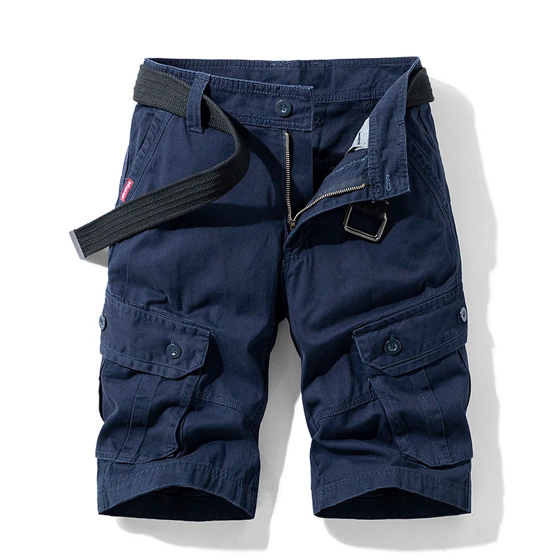Men's Cargo Shorts Army Military Tactical Cotton Loose | SAMAG